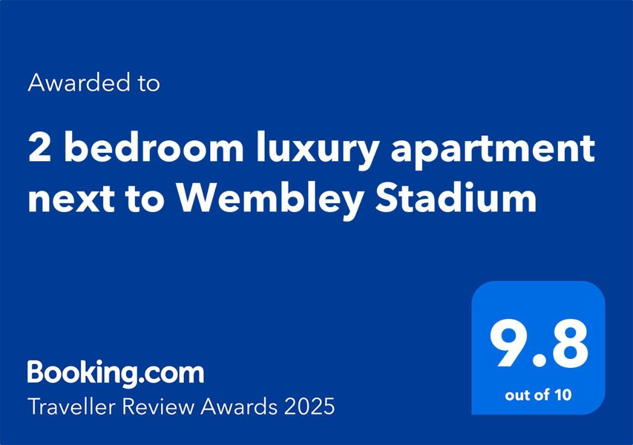 2025 Award Winning - 2 Bedroom Luxury Apartment Next To Wembley Stadium London Ngoại thất bức ảnh